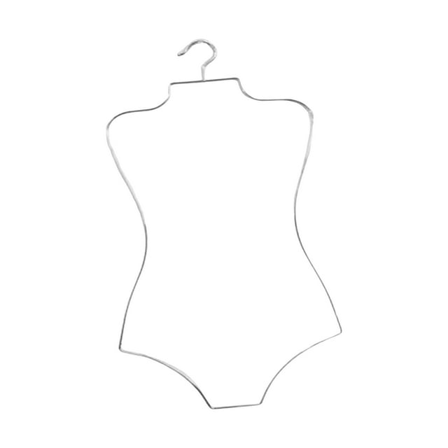 Percha de exhibición de traje de baño de alambre Macarena para niñas