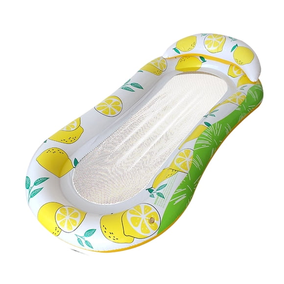 JJBV Piscine Flottante Gonflable pour Adultes, Eau Confortable avec Dossier Réglable et Porte-Gobelet pour Se Détendre dans une Piscine, un Lac Ou à la Plage