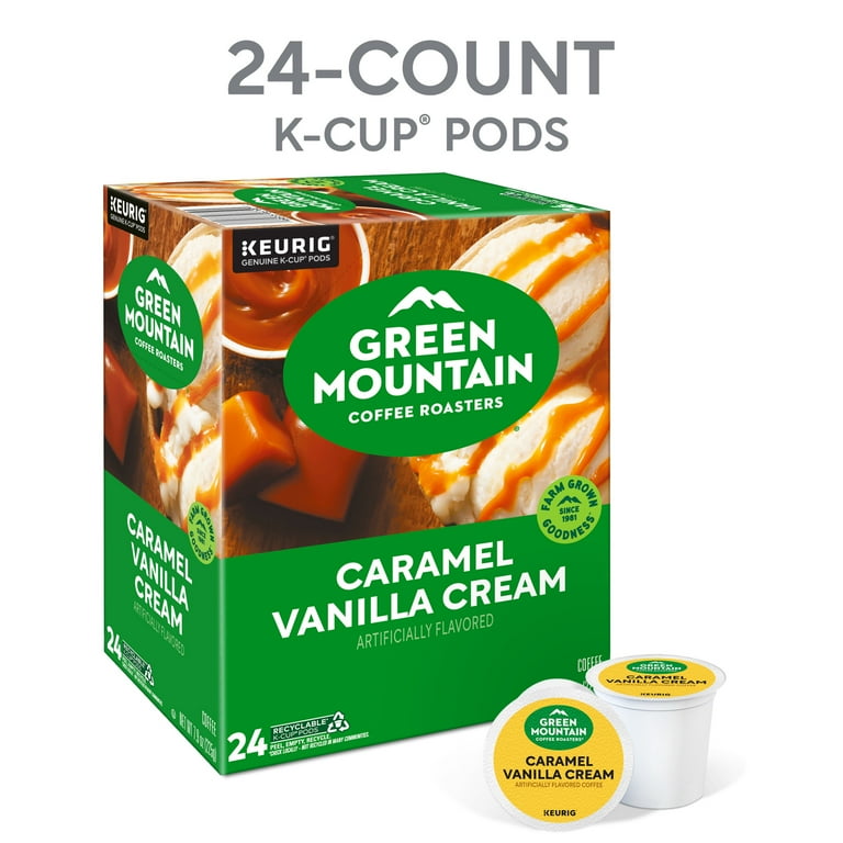 Free Shipping! Green Mountain Coffee Roasters Caramel Vanilla