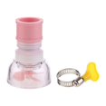 thumbnail image 1 of Kitchen Adjustable Faucet Aerator Shower Head Sprayer 3 Modes Bendable Splash Proof Water Tap Diffuser Water-saving Nozzle Normal Type Pink, 1 of 7