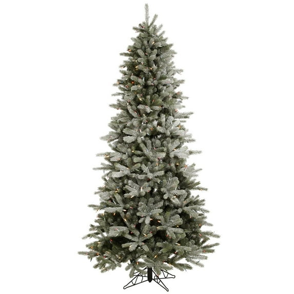Vickerman 18110 - 6.5' x 42" Frosted Frasier Fir 450 Multi-Color Lights Christmas Tree (A101067)