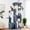 Light blue, variant on Kicctian 61" Multi-Level Cat Tree Tower for Large Indoor Cats & Maine Coons, Extra Sturdy Activity Center with Jumbo Perch, Dual Spacious Condos, Sisal Scratching Posts & Hanging Ball Toy,Light Blue