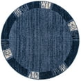 thumbnail image 2 of Rugs.com Angelica Collection Rug – 4 Ft Round Light Blue Medium Rug Perfect For Kitchens, Dining Rooms, 2 of 9