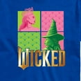 thumbnail image 3 of Wicked - Glinda and Elphaba Logo - Men's Short Sleeve Graphic T-Shirt, 3 of 5