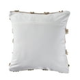 thumbnail image 5 of Ox Bay Ila 20" x 20" Neutral Diamond Polyester Indoor/Outdoor Adult Decorative Throw Pillow, 5 of 9
