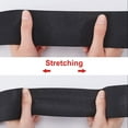 thumbnail image 5 of 2 Rolls 2.4 Inch Flat Elastic Rubber Band Stretch Strap Fabric Band, 5 of 9