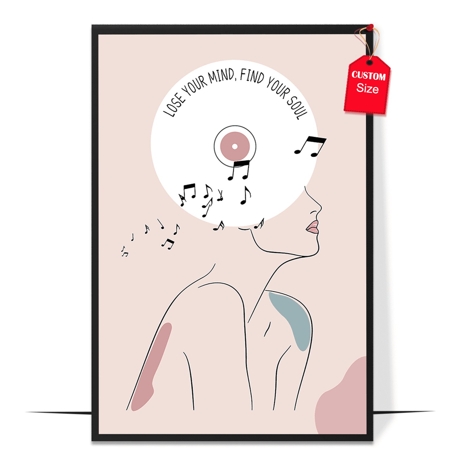 LOLUIS Lose Your Mind Find Your Soul Poster, Mental Health Poster ...