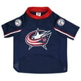 thumbnail image 5 of Pets First NHL Columbus Blue Jackets Mesh Jersey for Dogs and Cats - Licensed, 5 of 6
