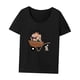 thumbnail image 3 of Camiseta de mujer con cuello redondo, camiseta básica suave para senderismo, calle, regalo para mujer XL, 3 of 7
