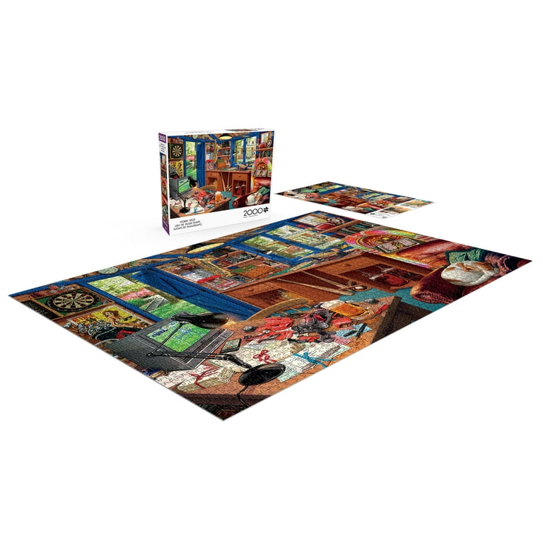 Buffalo Games 2000-Piece Hobby Spot Adult Interlocking