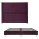 thumbnail image 1 of Box Base Cama King Size + Cabecera Lugo Morado, 1 of 8