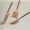 Rose Gold, variant on Cheese Knife Set - Gold, Copper and Matte Black - Hammered Handles - Charcuterie Board Essentials - Gift Boxed