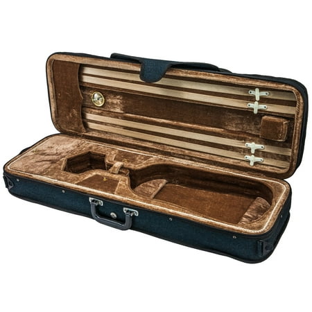SKY 4/4 Full Size Violin Oblong Case Lightweight with Hygrometer