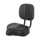 thumbnail image 1 of Asiento de bicicleta con respaldo cómodo, sillín de bicicleta universal, sillín de bicicleta eléctrica Negro, 1 of 9
