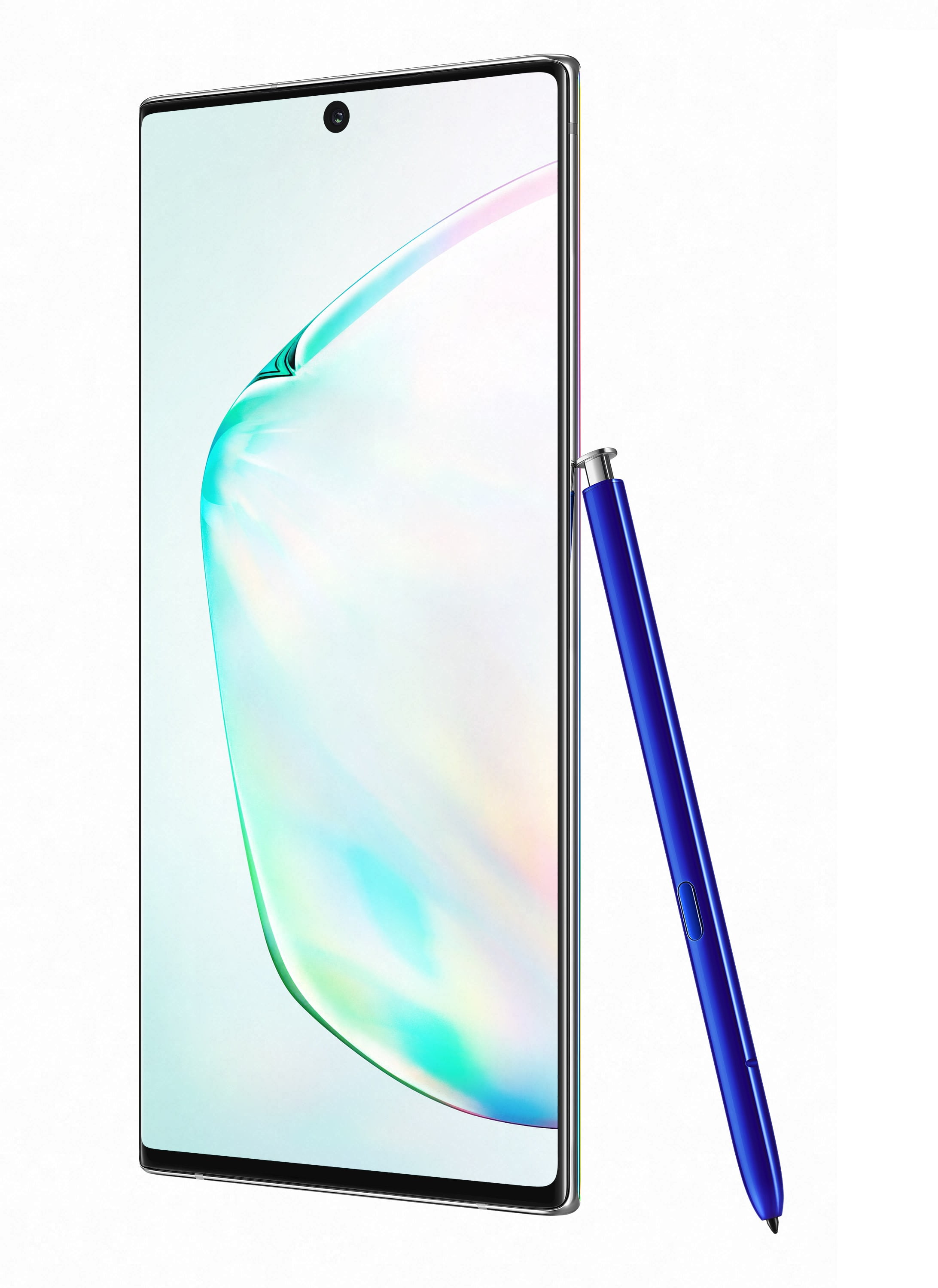 Samsung Galaxy Note 10+ Plus 256GB with S Pen Aura Blue  (Factory Unlocked for GSM & CDMA, 6.8 Inch Display, U.S. Warranty)  SM-N975UZBAXAA (Renewed) : Cell Phones & Accessories