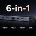 thumbnail image 2 of Hub USB-C UGREEN Revodok Pro 6 en 1, 10 Gbps, HDMI 4K, 60 Hz, 100 W, 2 of 7
