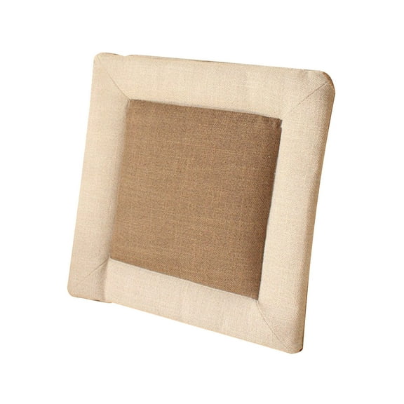 Wovilon Seat Cushions For Kitchen Chairs Linen Cover Chair Cushions For Dining Chairs Non Slip Chair Pads With Ties Washable