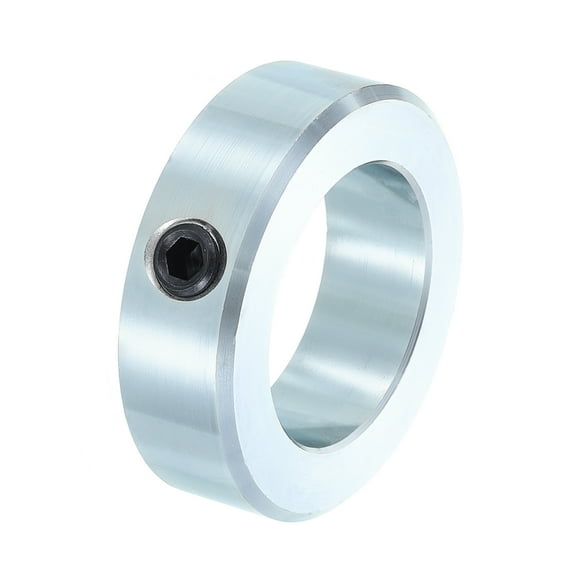 Uxcell Set Screw Collars 1-17/8" Bore Zinc Plated Steel Shaft Collars, 3" OD, 7/8" Width Axle Collar Clamp for Linear Rod Shaft Guide