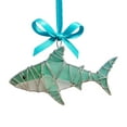 thumbnail image 3 of Sulaicai Handmade Sea Glass Ocean Ornament, Coastal Christmas Tree Hanging Decor, Ocean-Inspired Memorial Hanging Decoration, Unique Gift for Beach Lovers (Shark), 3 of 9