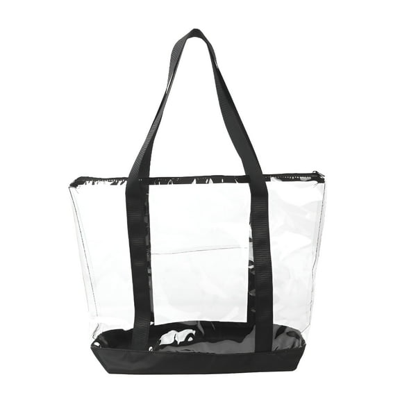 GASTROPOD Tote Bags - Large Transparent Tote Bags with Zippers and Handles for Concerts, Sporting Events, Music Festivals, Work, School, Gym