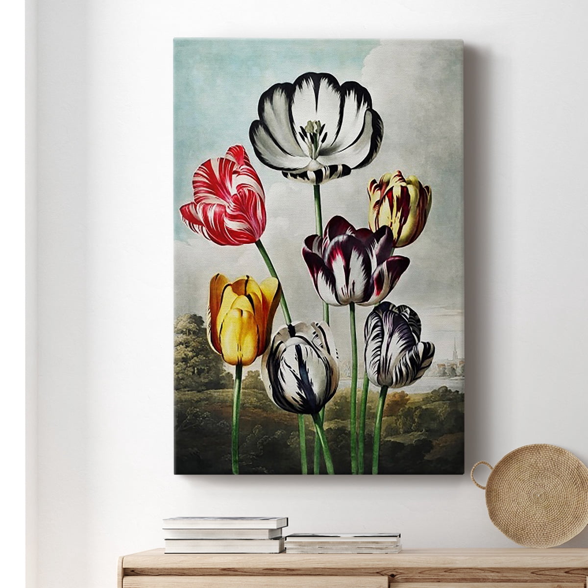 Temple of Flora VI Premium Gallery Wrapped Canvas - Ready to Hang