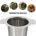thumbnail image 4 of Minkissy Stainless Steel Tea Strainers for Infuse Tea Leaves 1Set, 4 of 5