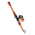 thumbnail image 3 of NFTIGB Kids Fishing Pole for Ages 5-12 Telescopic Spinning Rod and Reel Combo, 165cm / 65 inches, Orange [cite: 10], 3 of 6