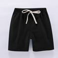 thumbnail image 5 of 2 Pack Bermuda Shorts for Teen Girls Fashion Drawstring High Waist Linen Shorts Summer Casual Baggy Cozy Workout Pants, 5 of 6