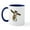 White/Navy Inside, variant on CafePress - Goat Mug - 11 oz Ceramic Mug - Novelty Coffee Tea Cup
