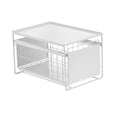 thumbnail image 3 of Organizador para fregadero de cocina, contenedor de almacenamiento deslizante para despensa, cajón deslizante de 2 niveles, organizador de gabinete, 3 of 9