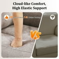 thumbnail image 4 of Miniyam Compact Power Recliner with Side Pockets in Light Gray, 7-Zone Support & Quiet Motor with Wired Remote for Apartments, 4 of 11
