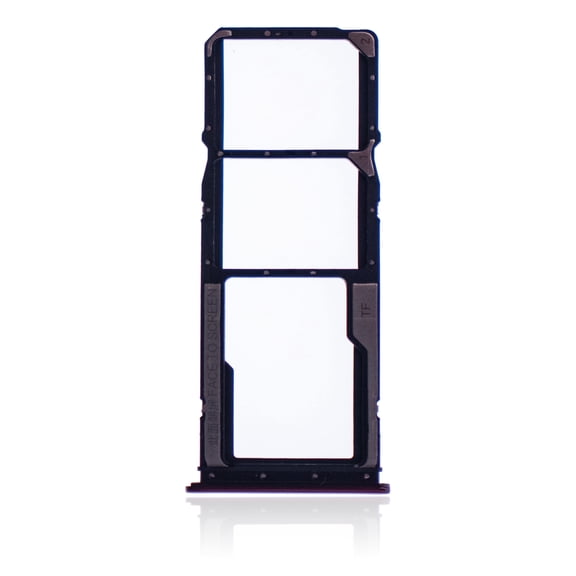 Replacement Dual Sim Card Tray Compatible For Xiaomi Redmi 8 (Ruby Red)