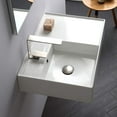 thumbnail image 4 of Nameeks Scarabeo 5114-One Hole Scarabeo Teorema 2.0 24" Ceramic Bathroom Sink For Wall, 4 of 6