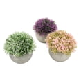 thumbnail image 2 of Juego de 3 Miniplantas Artificiales Nikou en Maceta de Plástico Verde, 2 of 15