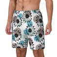 thumbnail image 2 of Balery Watercolor Sunflower Mens Swim Trunks Swim Shorts for Men Quick Dry Inseam Beach Shorts with Compression Liner Pocket-Large, 2 of 9