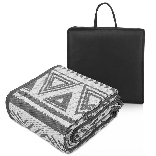 Outdoor Rug Waterproof for Patio Fade Resistant, Modern Large Floor Mats for Patios,Decks