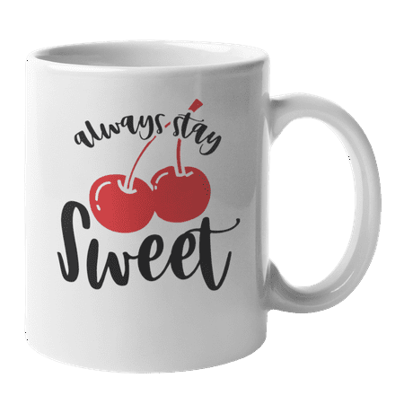

Always Stay Berry Sweet Pun Coffee & Tea Mug for Wedding Anniversary (11oz)
