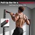 thumbnail image 6 of Squat Rack with Pull- Bar, Adjustable Multi-Functional Power Rack for Home Gym, 6 of 7