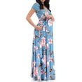 thumbnail image 3 of Robe de Maternité pour Femmes Allaitement Vêtements Robe Maxi, 3 of 6