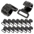 thumbnail image 1 of 20PCS Tent Pole Clips C Shape Plastic Clips Tent Hook Small Portable C Clamp for Canopy Pole Lighting Hook Camping Accessory Hook for Outdoor Events a, 1 of 4