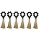 thumbnail image 4 of Juego de 12 Servilleteros, Servilleteros de Madera, Servilleteros Elásticos de Cuentas de Madera con , Servilleteros Bohemios, 4 of 5