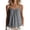 Dark Gray1, variant on Womens Cotton Camisole Summer Casual Sleeveless Crewneck Spaghetti Strap Tank Tops Solid Color Lightweight Soft Comfy Blouses
