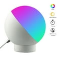 thumbnail image 4 of Teissuly Portable Dimmable LED Smart Light Table Lamp White and Color , Tuya WiFi + BLE ( Wireless Conect ) Night Lights Works with Alexa and Google Home,Bedside Lamps for Bedrooms Teissuly WER202309200272, 4 of 9
