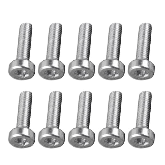 Silver Torx Spline Screw Bolt T27 5mmx18mm M5X18 Fit For Chainsaw 9022 340 1010