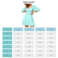thumbnail image 5 of Vestido mini Nikou con volantes y hombros descubiertos y mangas abullonadas, 5 of 5