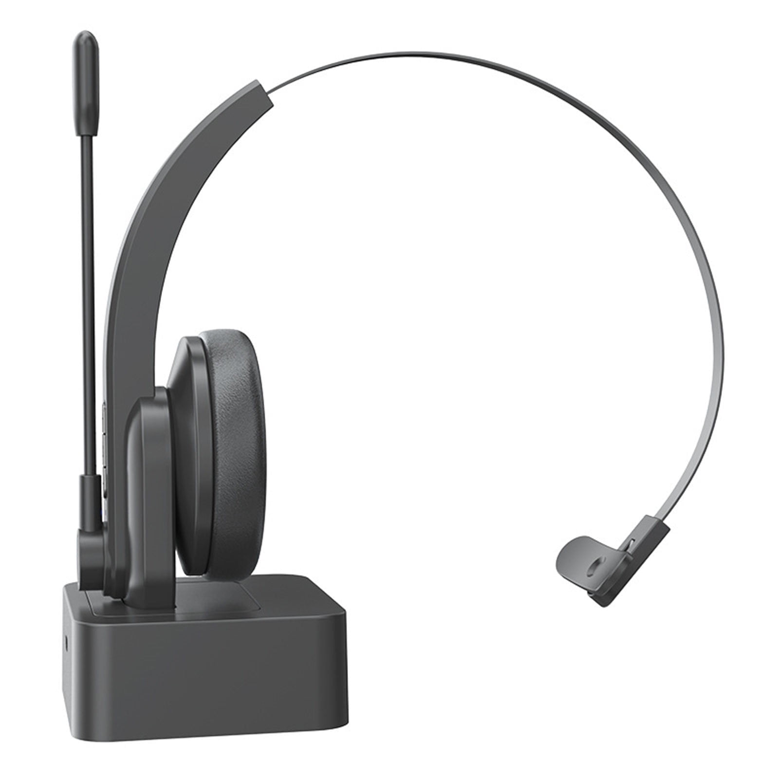 BOBOMTOI Earbuds for Phone Trucker Bluetooth Headset, Wireless Headset With Microphone For PC, Bluetooth Headset With Microphone Noise Cancelling, For Cell Phones, Computer, Truck Drivers