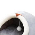thumbnail image 3 of Cama grande para gatos, casa para mascotas con juguete colgante, cama para dormir para perros, perrera inferior antideslizante Perezoso M Yuyangstore Camas para gatos, 3 of 8