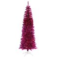 thumbnail image 1 of Vickerman B163056LED 5.5 Ft. x 22 in. Fuchsia Crayon Sapin avec 250 Violet Durea LED Mini Lumière, 1 of 1