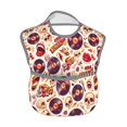 thumbnail image 2 of Kdxio rock music Skull record Bibs For Babies, Baby Bibs for Eating, Toddler Bibs, Waterproof Bibs, Feeding Bibs, for Toddlers, Boys, Girls, 2 of 8