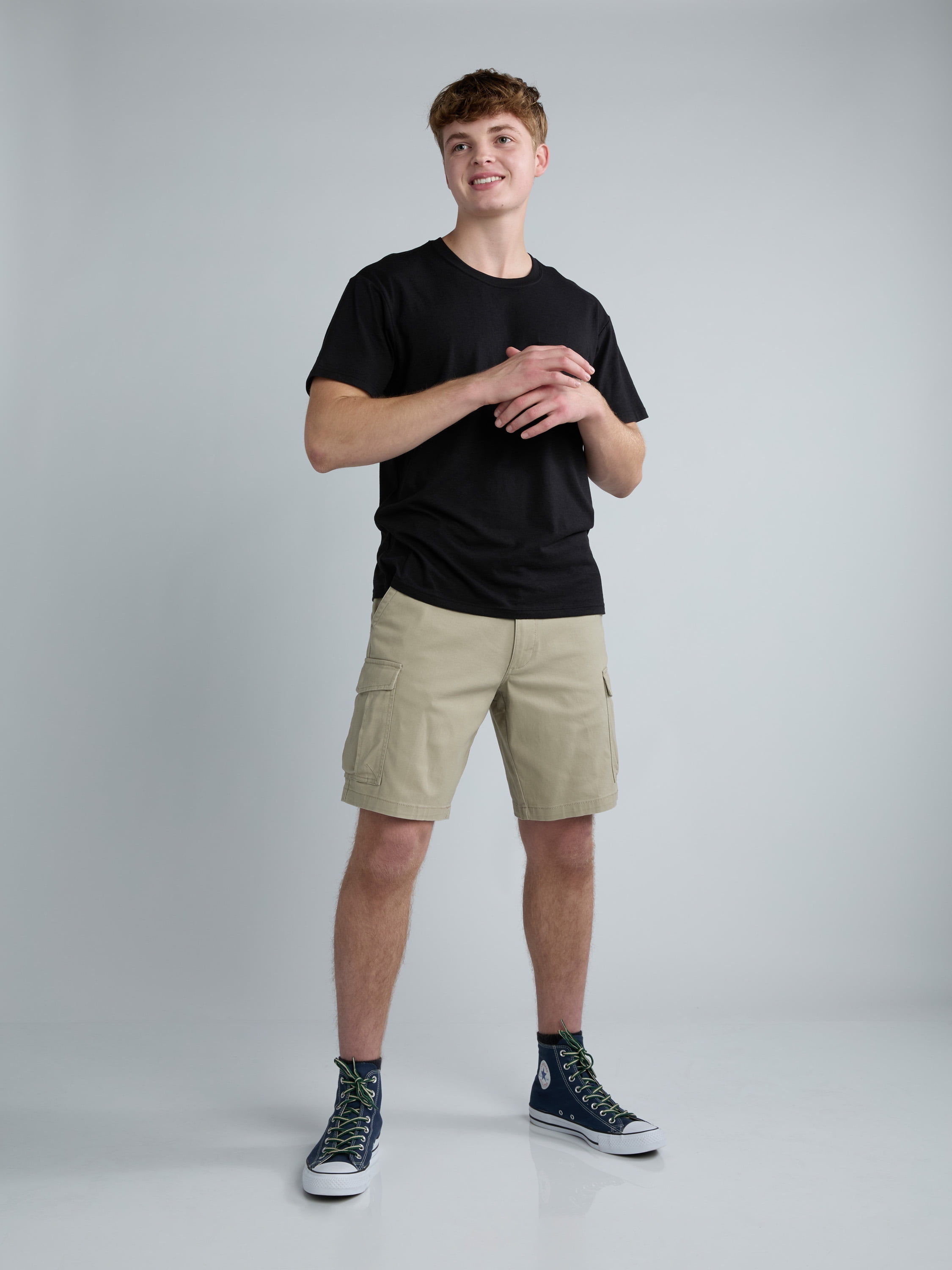 George Men's & Big Men's Modern Fit Cargo Shorts, 10.5" Inseam